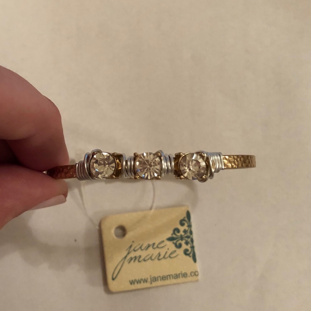 Gold and silver bracelet